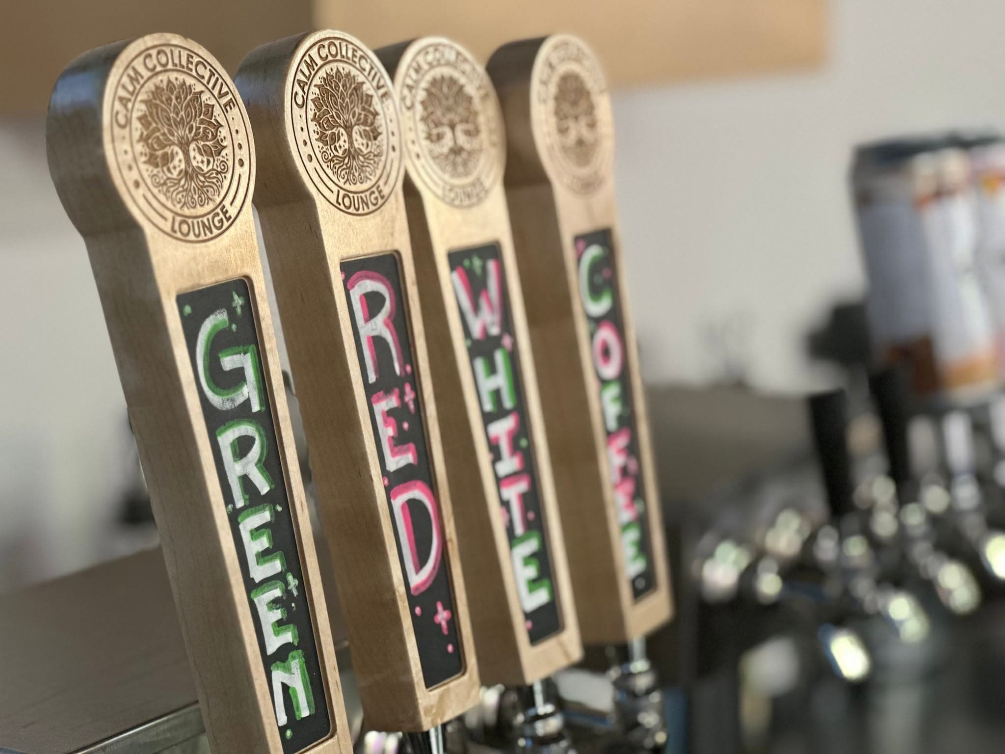 Kava tap handles